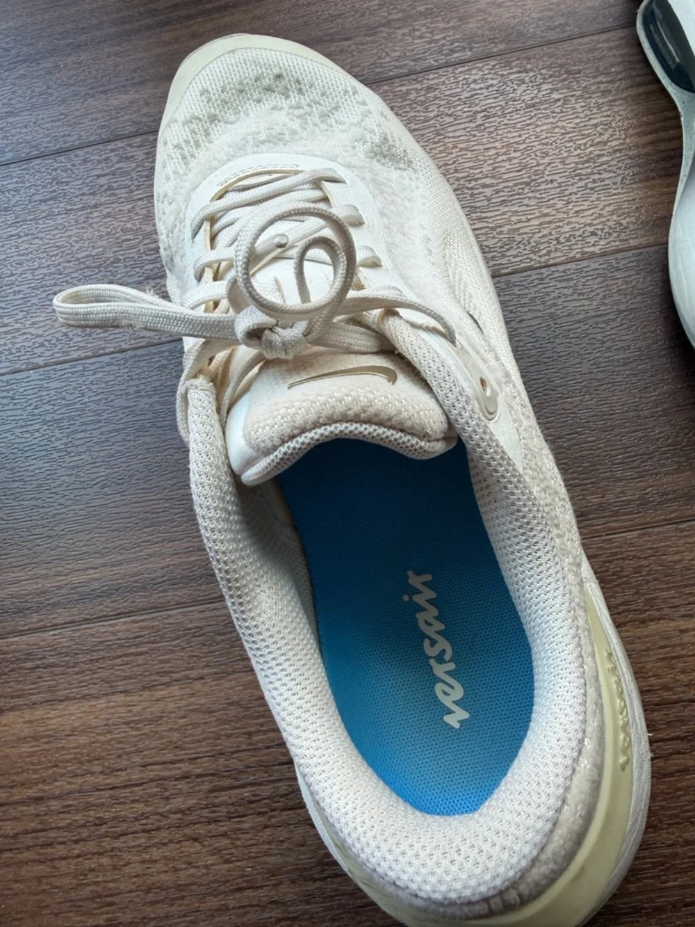 Nike Cream and Black athletic sneakers - Picture 7 of 8